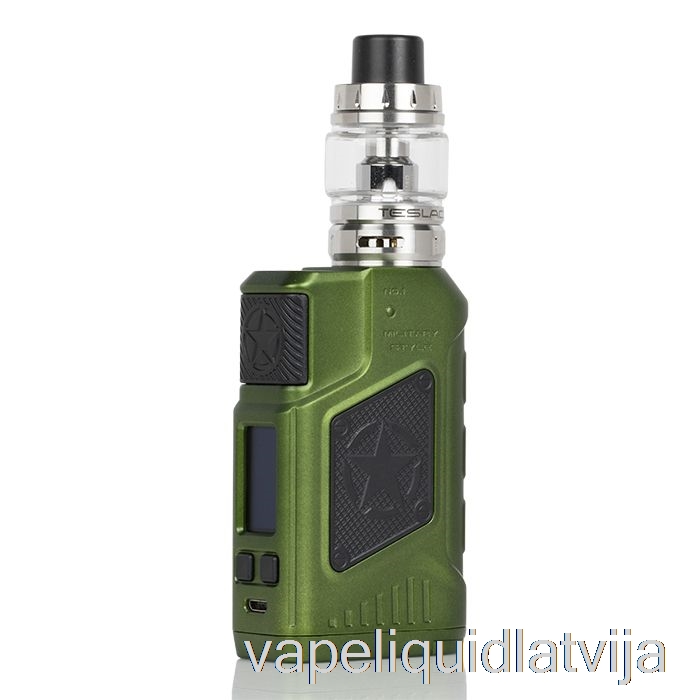 Teslacigs P226 220w Tc Startera Komplekts Green Vape šķidrums